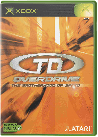 TD Overdrive: The Brotherhood of Speed PAL Xbox PAL box art